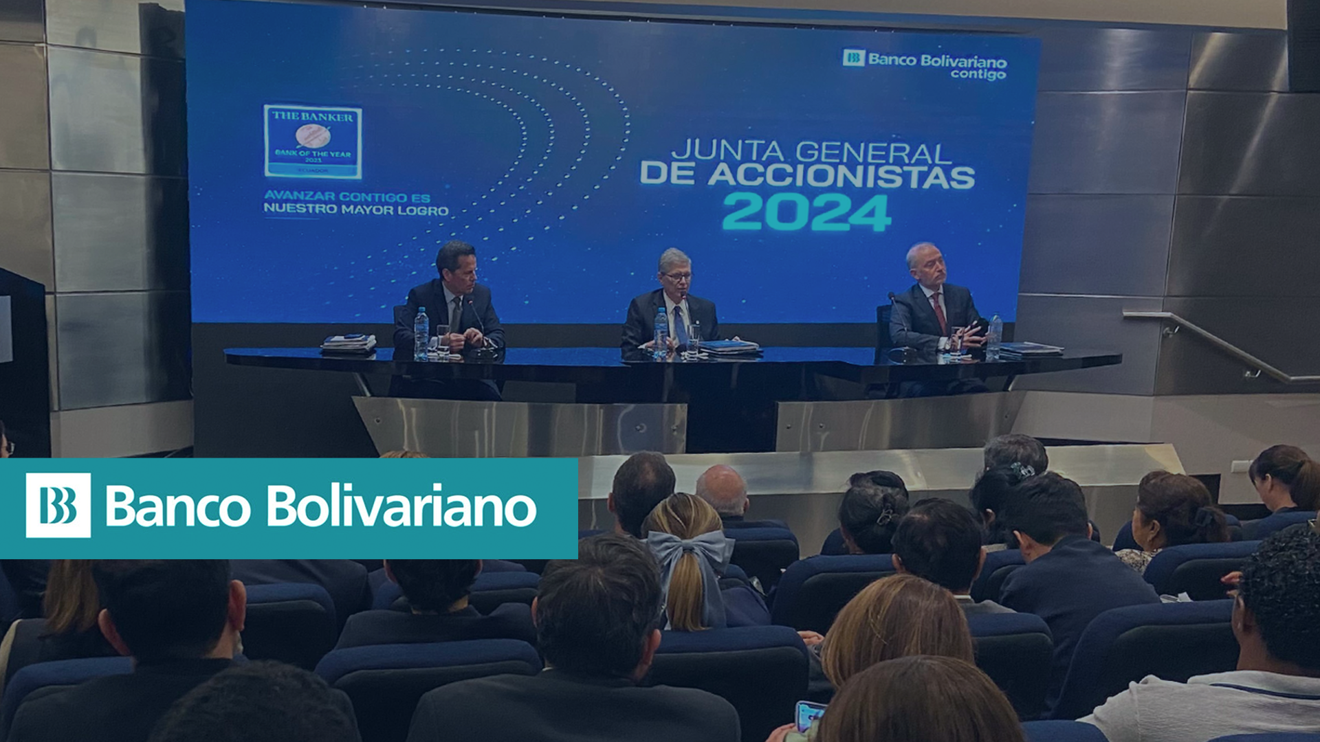 Bolivarian Bank Ordinary Shareholders' Meeting using EVoting's platform, EHolders